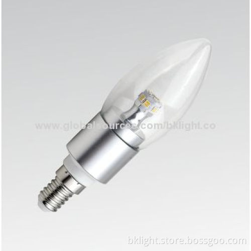 LED Candle Light/Globe Bulb with 2/3/4/6/8/9/12W Power, 170-1,200lm Luminous Flux